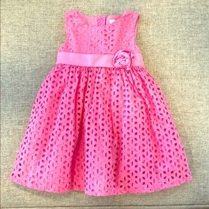 🔥BOGO 50%🔥 Maggie & Zoe 2T Pink Eyelet Dress